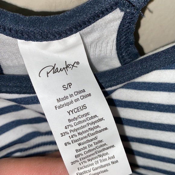 Playtex nursing bra NEW small maternity striped - Picture 3 of 9